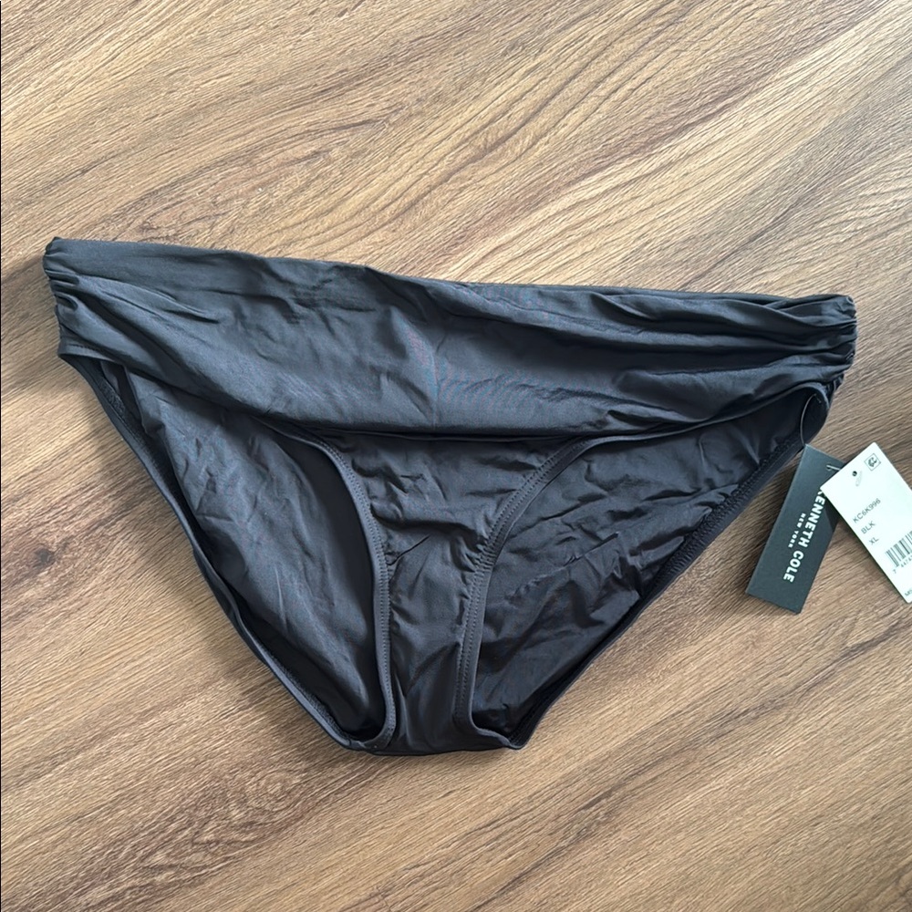 NWT Kenneth Cole Black Bikini Bottom